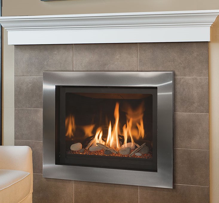 A KOZY HEAT Nicollet Hearth Products Great American Fireplace in