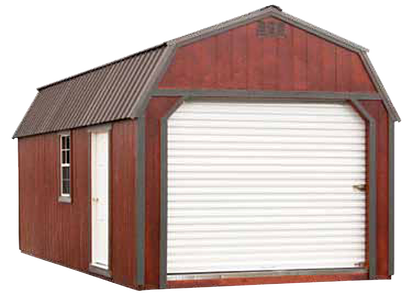 PREMIER BUILDINGS Lofted Barn Garage