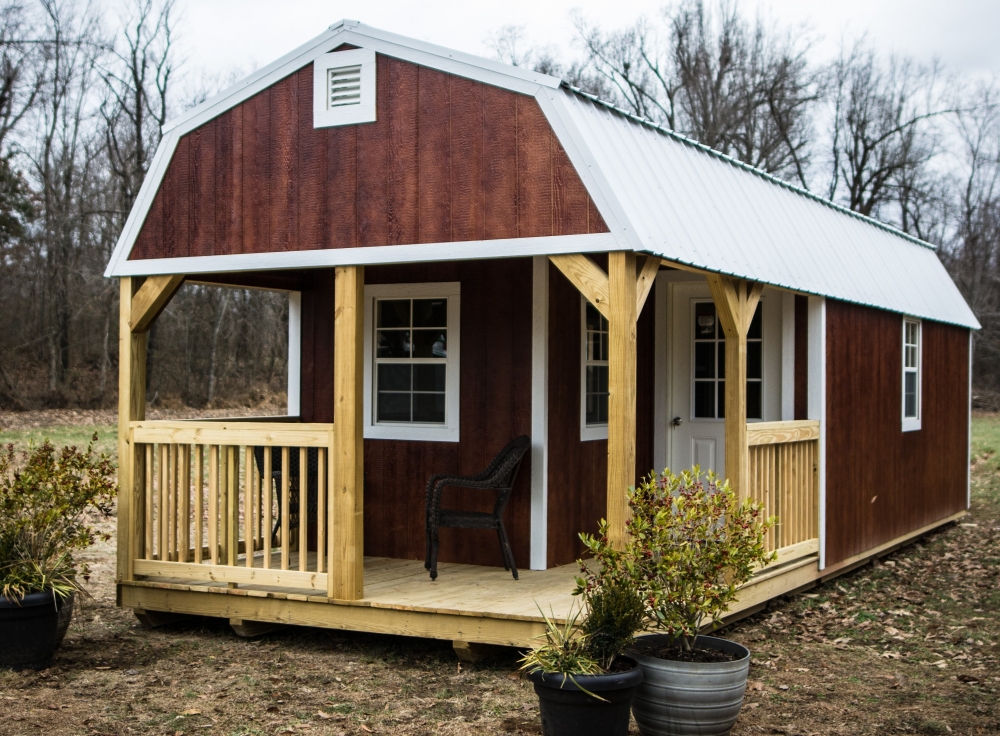 PREMIER BUILDINGS Premier Lofted Barn Cabin